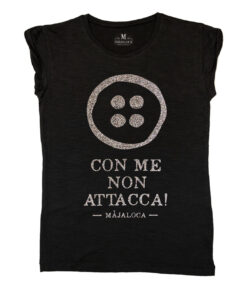 Boton - T-Shirt chic donna - nera - Glitter multicolor